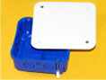 Коробка распределительная универсальная для скрытой проводки: КРу г/к, КРу п/б 105×105×45мм